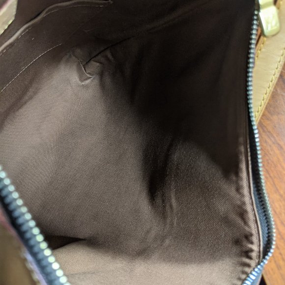 Auth Louis Vuitton Odeon Mm Monogram Canvas and Calf Leather Cross Body … - Picture 13 of 16